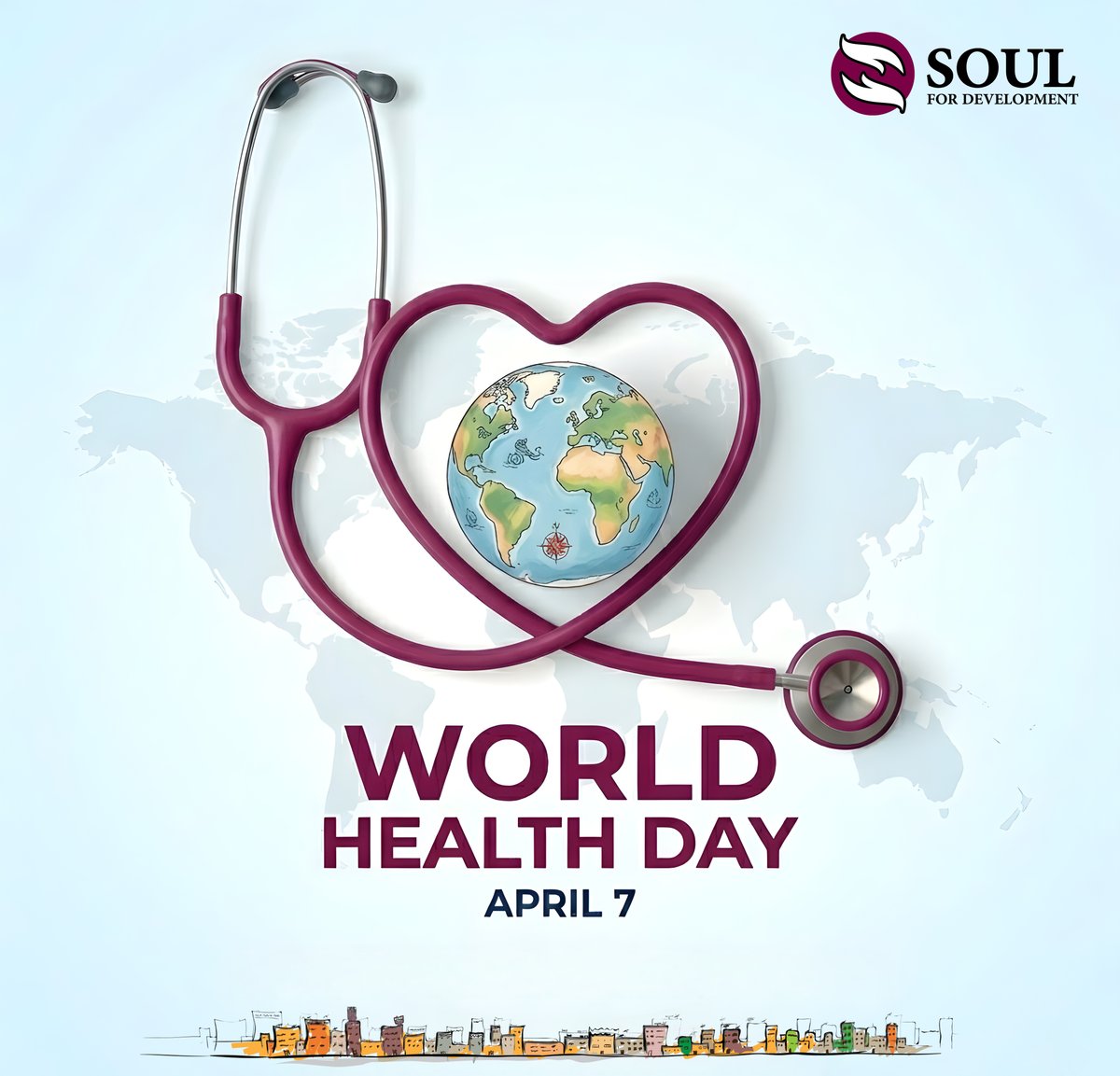 Soul4dev's tweet photo. صحتنا هي أغلى ما نملك، اهتم بنفسك اليوم وكل يوم، لأن صحتك هي أساس سعادتك. دمتم بصحة وعافية! 🩺

#يوم_الصحة_العالمي
#World_Health_Day
#WHO https://t.co/HoDMijwwNU