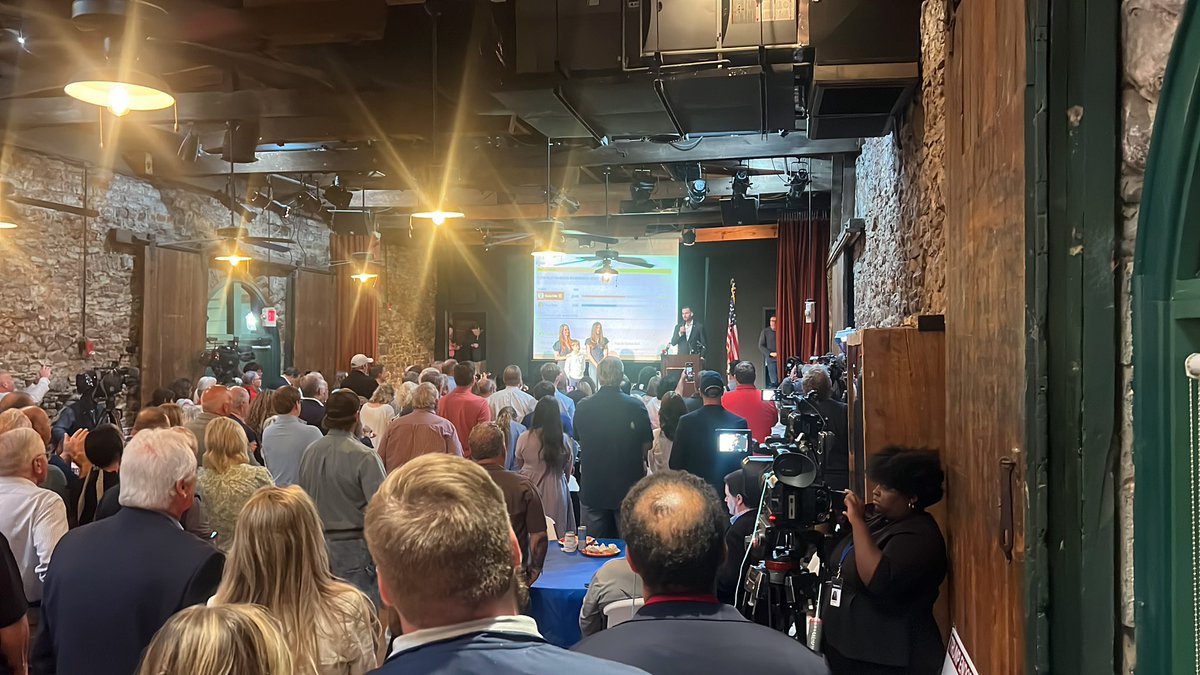 DailyCaucus's tweet photo. In his victory speech, Congressman-Elect Clay Fuller thanks President Donald J. Trump for his support, calling him “so important to the people of the 14th District.” https://t.co/Ij5SpjehLO