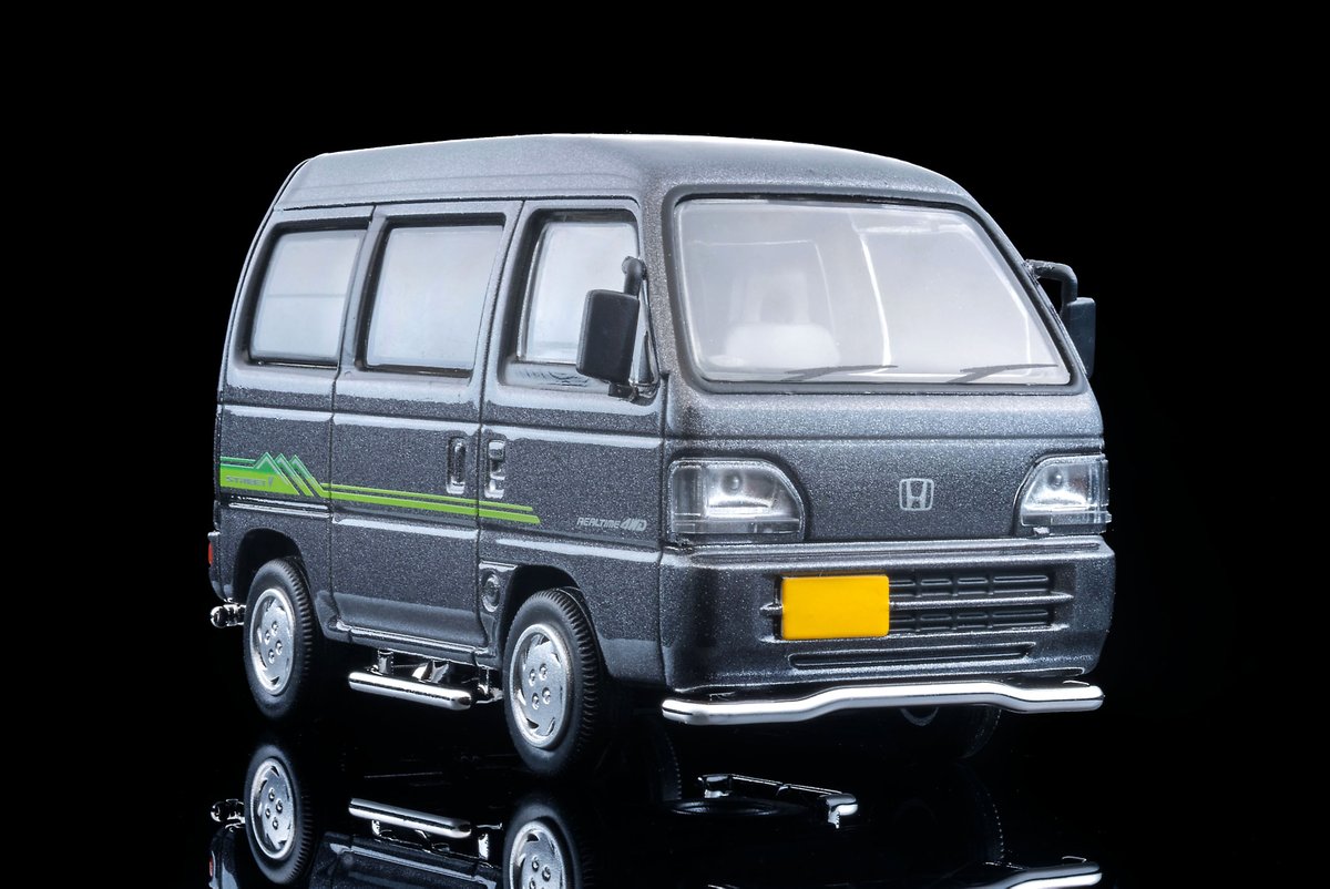 LV-N377a ホンダ ストリートV 4WD（グレー）1997年式 1/64スケールで