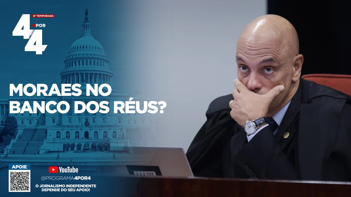 programa4por4's tweet image. Constantino: "Em qualquer país sério, Moraes já estaria sentado no banco dos réus"

youtu.be/cphlFF0784I

Compartilhe!
#programa4por4 #jornalismoindependente
