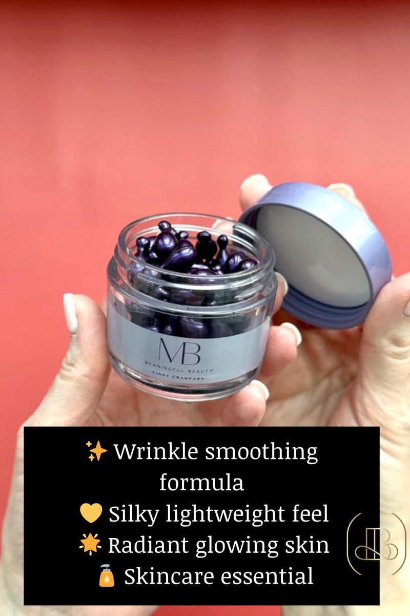 BubblyMoments's tweet image. Smooth &amp;amp; glow ✨💛
Wrinkle smoothing capsules — silky &amp;amp; lightweight 🌟

🛒 Shop Here: amzn.to/4vih2fG

#Skincare #AntiAging