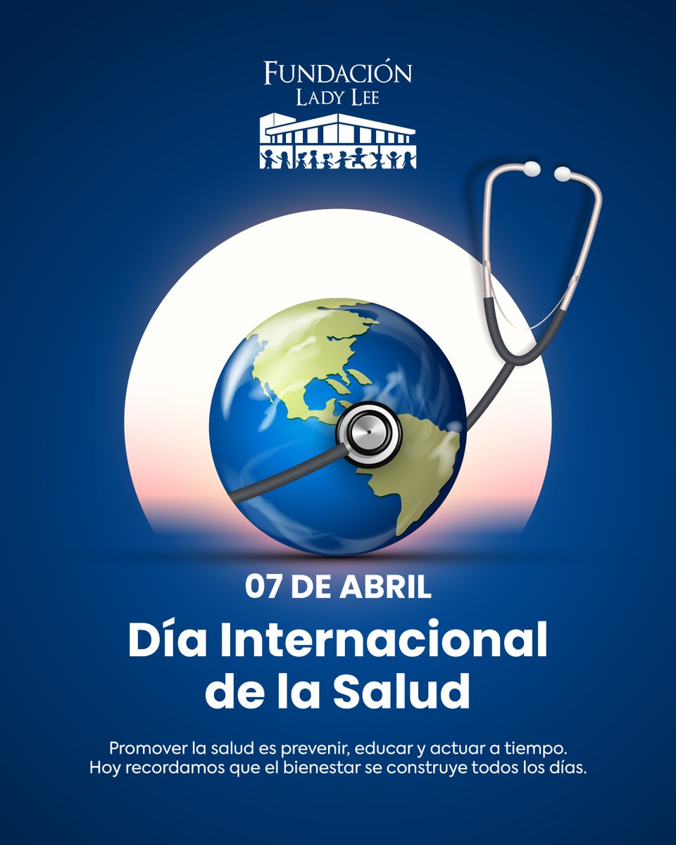 Fundacionll's tweet photo. En el Día Internacional de la Salud reafirmamos nuestro compromiso con el bienestar integral de las personas y comunidades.
En Fundación Lady Lee, continuamos trabajando por una mejor calidad de vida para todos.
#DíaInternacionalDeLaSalud #SomosFundaciónLadyLee https://t.co/widOz2ZrmY