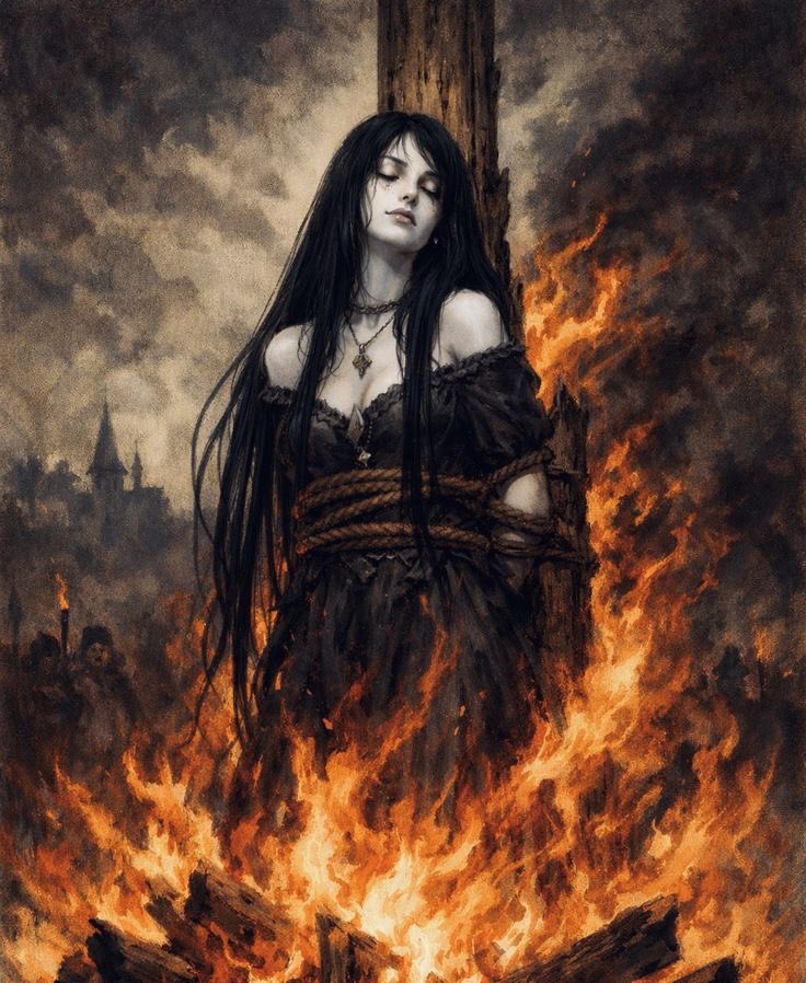 I had a dream where I was burn at the steak. It was horrible. Was it a past life? I dunno. I have unanswered questions.