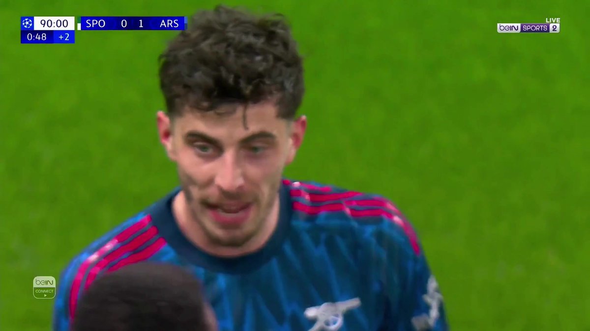 كاي هافيرتز يسجل هدف الفوز لآرسنال في اللحظات الأخيرة 