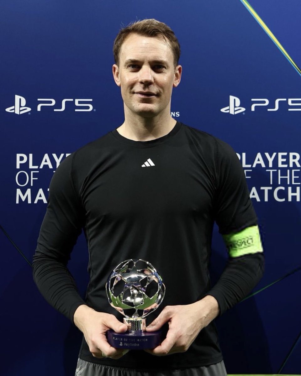 SirLordsonHQ's tweet image. 40 years old and unstoppable: Manuel Neuer steals the show at the Bernabéu, UEFA Man of the Match!👏✨
#BayernMünih #Bernabeu #RealMadrid #football