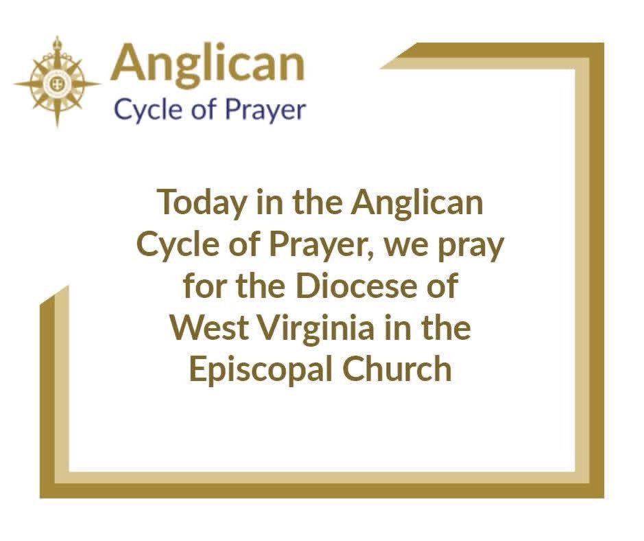 Anglican Cycle of Prayer (April 7, 2026)

We join the <a href="/AnglicanWorld/">Anglican Communion</a> to pray for the Diocese of West Virginia in the Episcopal Church.

#PrayerIsKey #ACYN #anglicancommunion