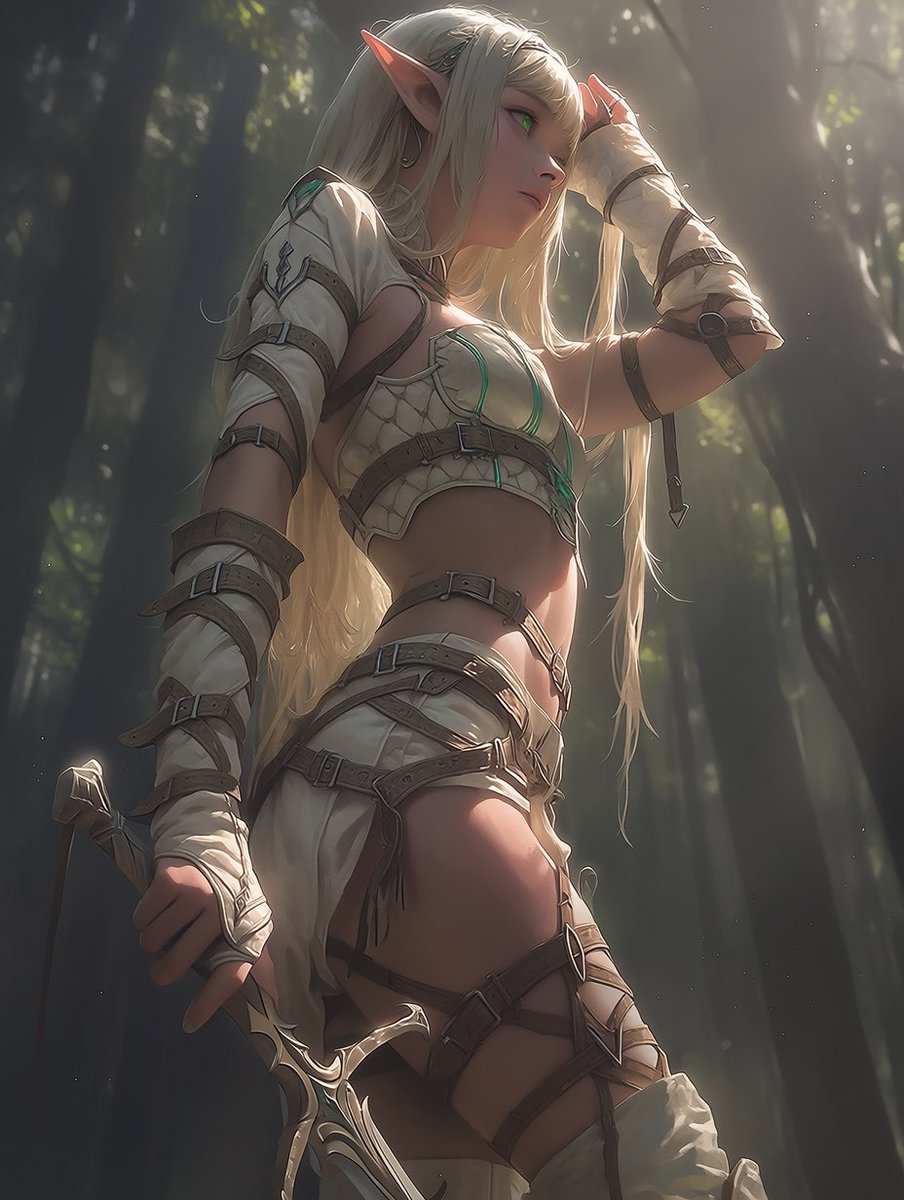 uenrura's tweet image. Guardian of the Forest

She doesn’t get lost in the forest—
the forest remembers her. 🌿✨
Every step, guided by something older than time.

#GuardianOfTheForest #Elf #FantasyArt