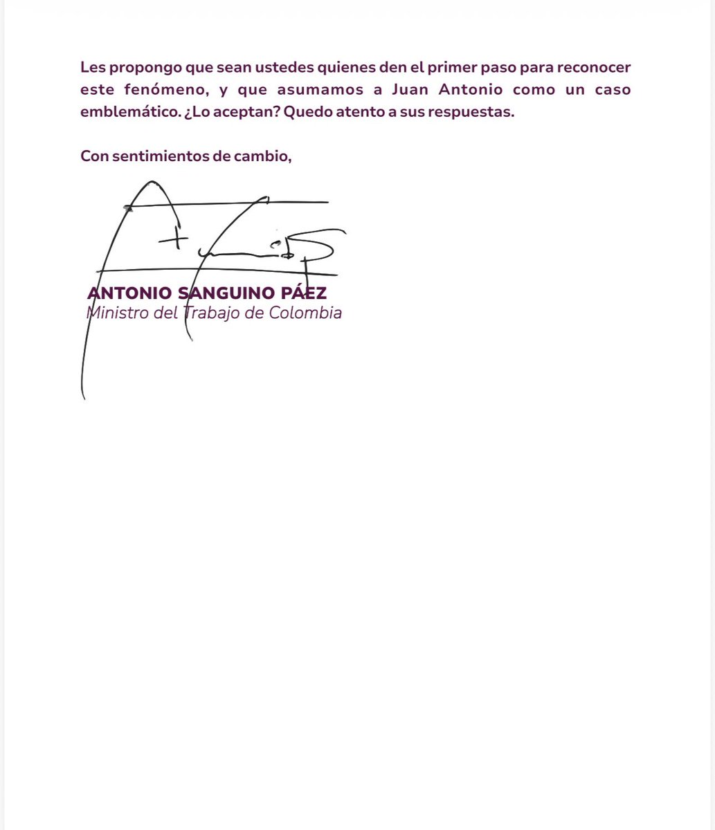 Antonio Sanguino tweet media