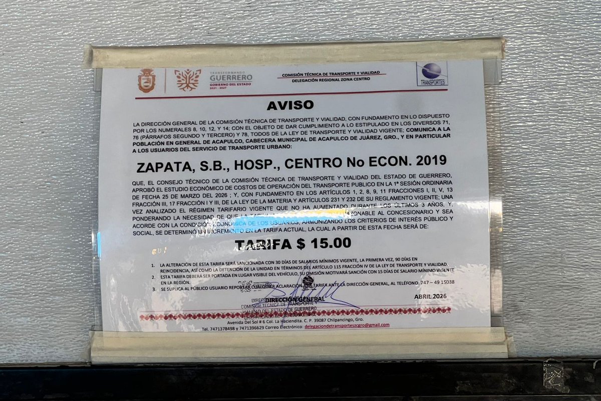 El Sol de Chilpancingo tweet media