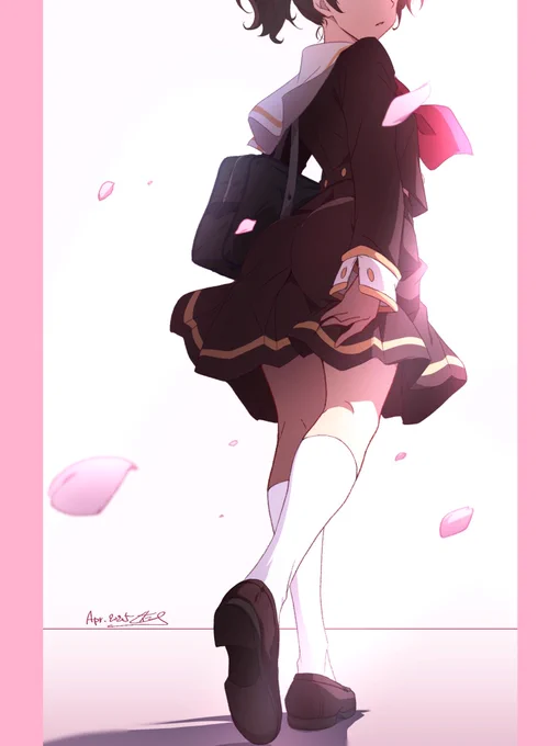 4月輝かしいみなさんの入学を祝して!