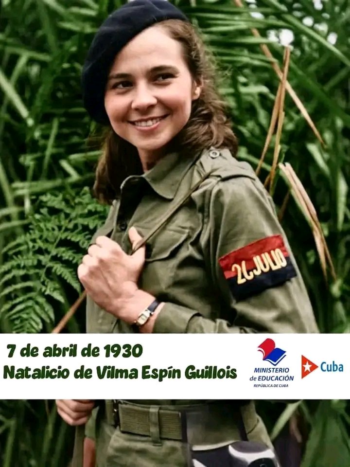 #Fidel: “Con emoción y optimismo escuchábamos las palabras siempre inteligentes, serenas, revolucionarias y dulces de la compañera Vilma Espín”.
#SantiagoDeCiba