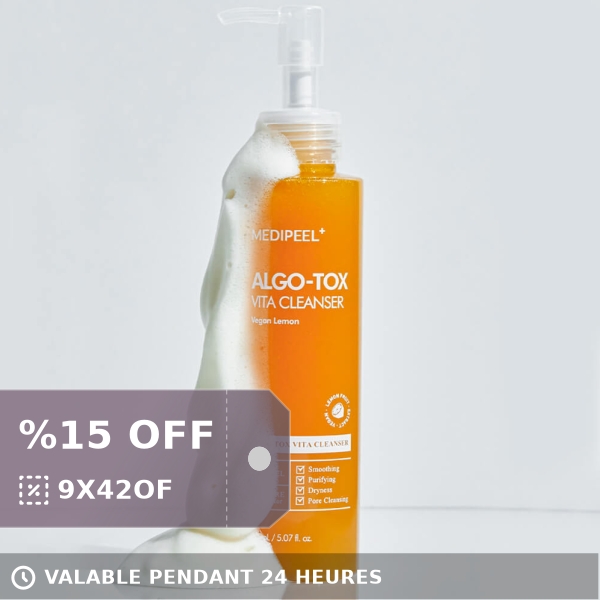 mapetitecoree's tweet photo. Notre produit du jour est MEDIPEEL Algo Tox Vita Cleanser 150ml ✨💗
Découvrez-le sur Ma Petite Corée à partir de 38.90 €.
Bon shopping 🙈 https://t.co/3h5EuQWEZk

#BeautéCoréenne #KbeautyAddict #RoutineBeauté #SoinsDuVisage #ProduitDeLaJour #Skincare #MaPetiteCorée #Cosmétiques https://t.co/PmjGqE4ylK