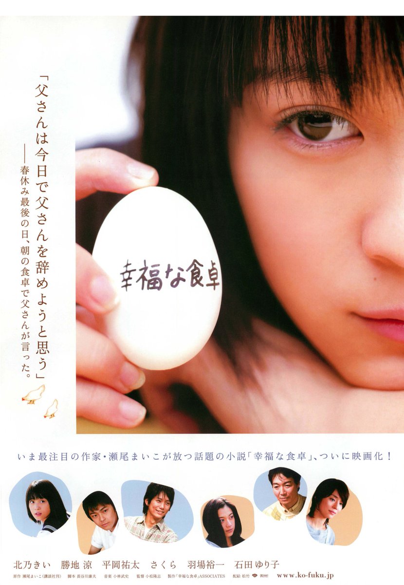 Happy Dining Table (2007) 
幸福な食卓
Director: Takashi Komatsu
English Subtitles

transfer.it/t/KQXZq45X1ZQb