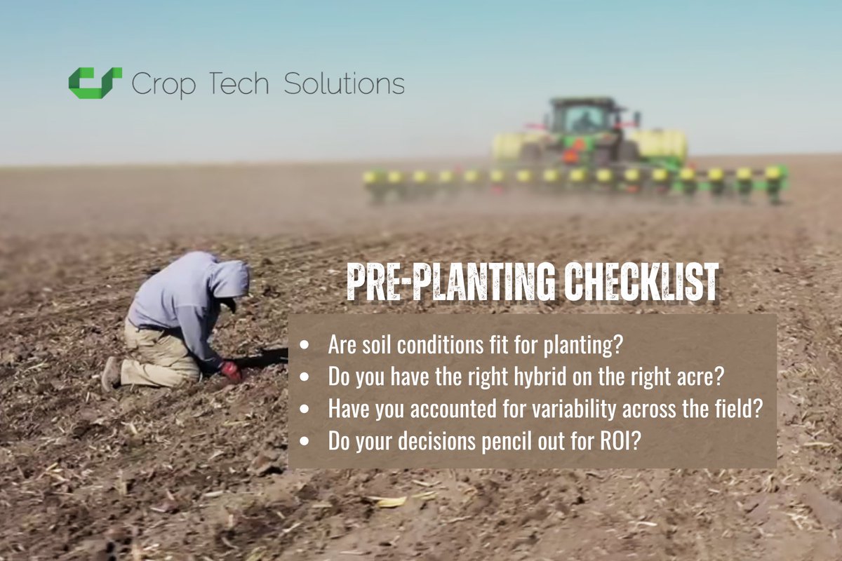 theCropTech's tweet photo. Before the planter rolls, the right decisions start with the right data.

Crop Tech Solutions delivers acre-by-acre insights on soil, hybrids, and variability—so every decision drives ROI.

Plant with confidence. Plant with Crop Tech. 🌱
#CropTechSolutions #SeedSelection https://t.co/jmRlqjSWkW
