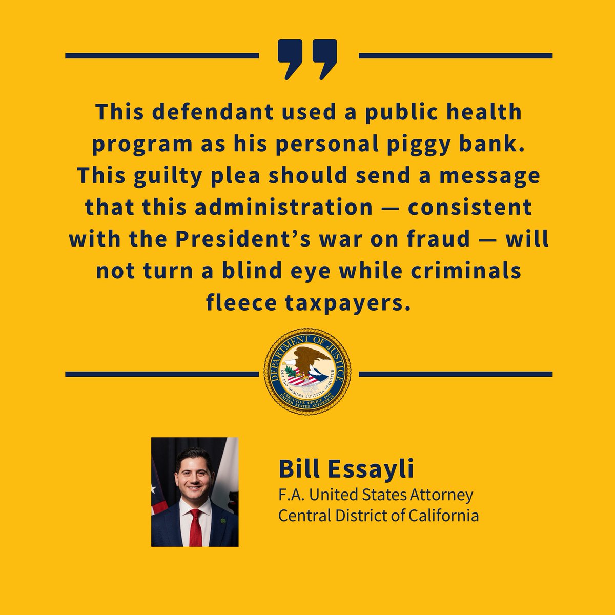 US Attorney L.A. tweet media