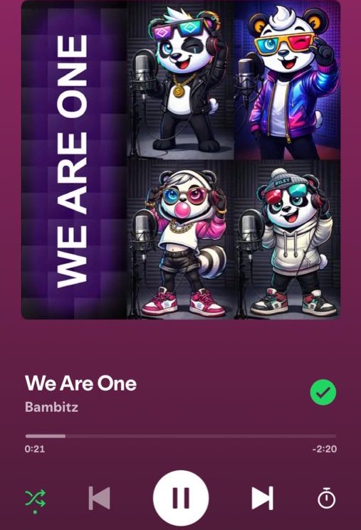 welfarecathy's tweet image. BAMFAM just dropped “WE ARE ONE” on iHeartRadio  and this is way bigger than a normal song release.

A lot of people will see this and think “just another track.”
But here’s what’s really happening behind the scenes 👇

#listen2Burn #web3music #iHeartradio