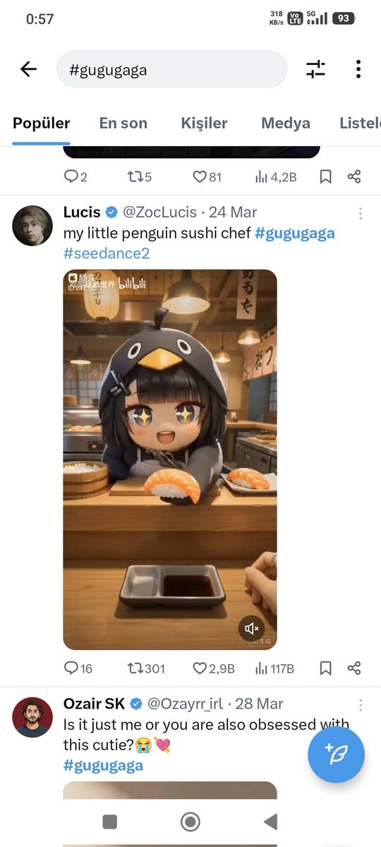 Aim2K_'s tweet photo. Douyin dede buna benzer etkileşimler var bakarsanız işte 
Gugugaga 🫡 https://t.co/KclcqVyeRL