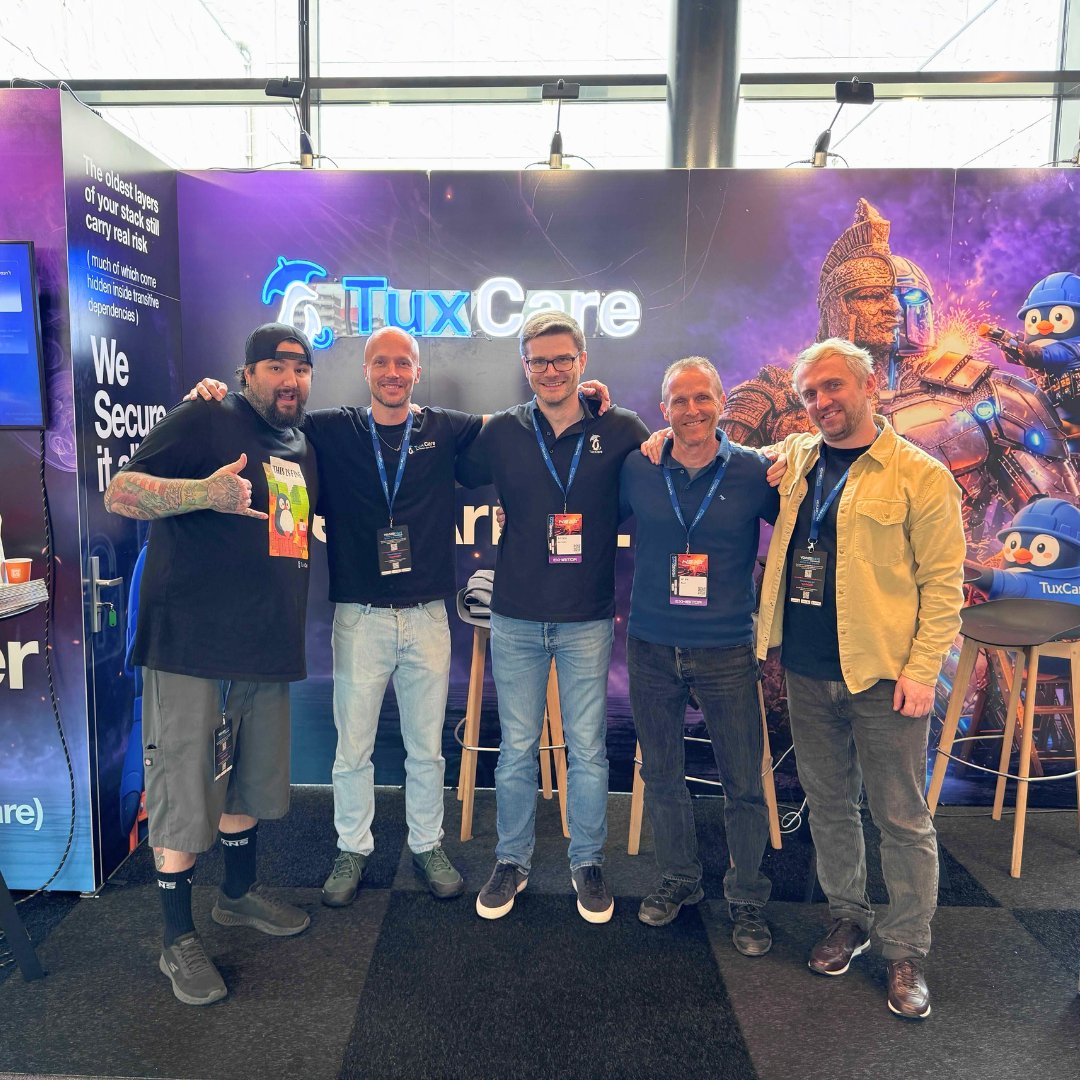TuxCare_'s tweet photo. Voxxed Days Amsterdam 2026 ✅

We had a great time meeting people from the community, chatting open source security, and seeing TuxCare's Chris DeMars take the stage for multiple talks during the event.

Missed us at #vdams26? See where we’re headed next:
https://t.co/99aPSkHwhK https://t.co/Jrfgoeq5dK