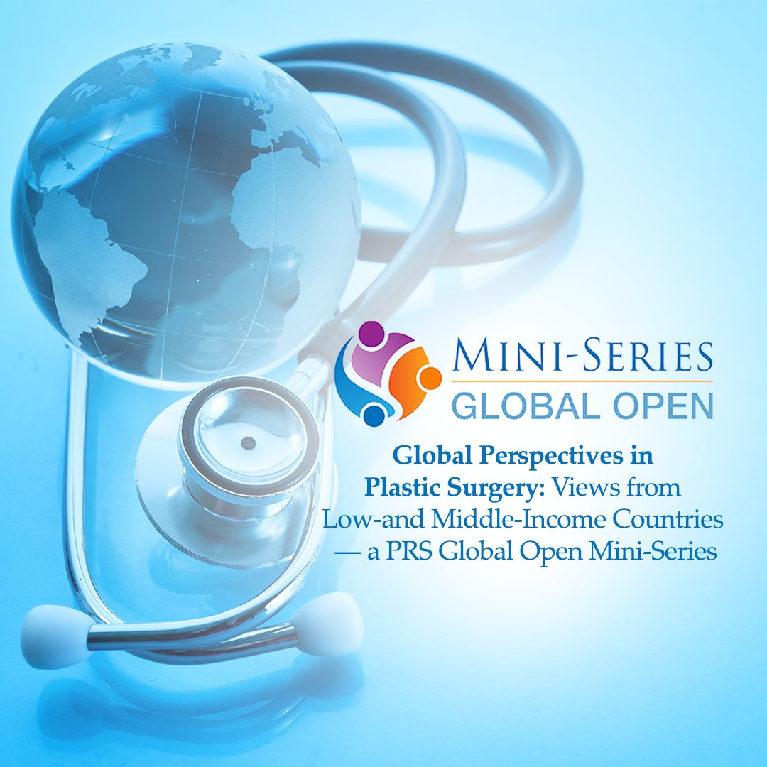 PRSGlobalOpen's tweet image. New from #PRSGlobalOpen: a powerful Mini-Series on Global Perspectives in #Plastic Surgery.
Hear directly from #plasticsurgeons in low- and middle-income countries as they share the needs in their communities, the challenges they face:
bit.ly/LMICsMiniSeries