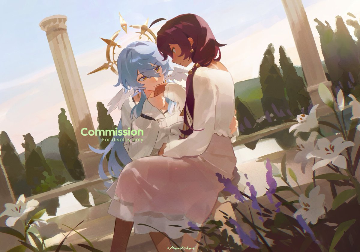 Commission for @/viaegarden! 🪻