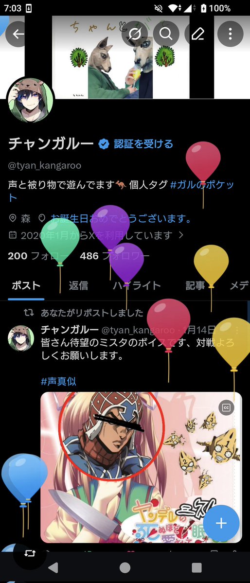 チャンガルー tweet media