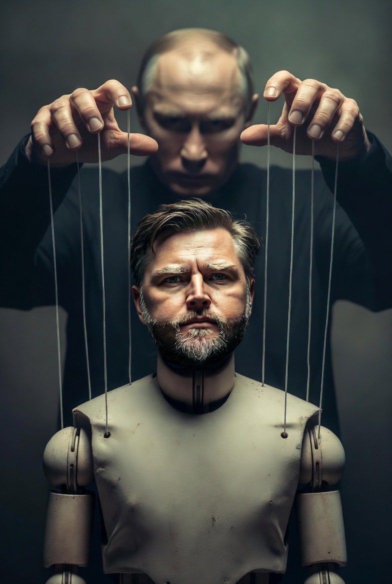 MAGA_Idiocracy's tweet photo. @JDVance @PM_ViktorOrban Putin Puppet. ☝🏻 https://t.co/uZwqsMMVv7