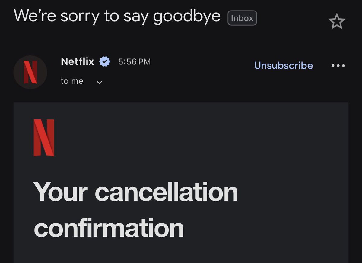 tveranny's tweet image. they can kiss my ass fr  #cancelnetflix