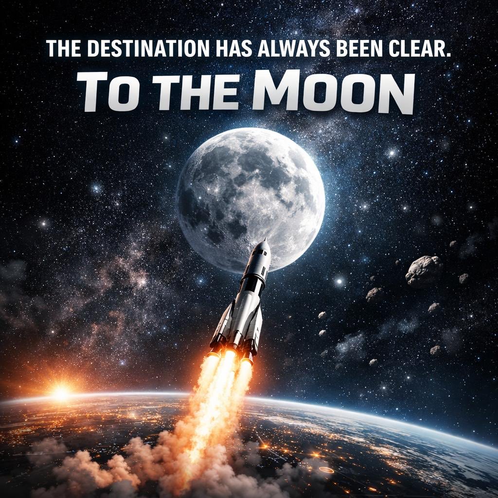 Moon_CoinETH's tweet photo. Did you know that “To the Moon” is the 2nd ranked meme behind the one and only Dogecoin? This is based on global recognition, cultural impact, and longevity.

Now if DOGE is valued at 15.72B at this very moment. What does the runner up deserve to be valued at? https://t.co/Q1CwelT8lL