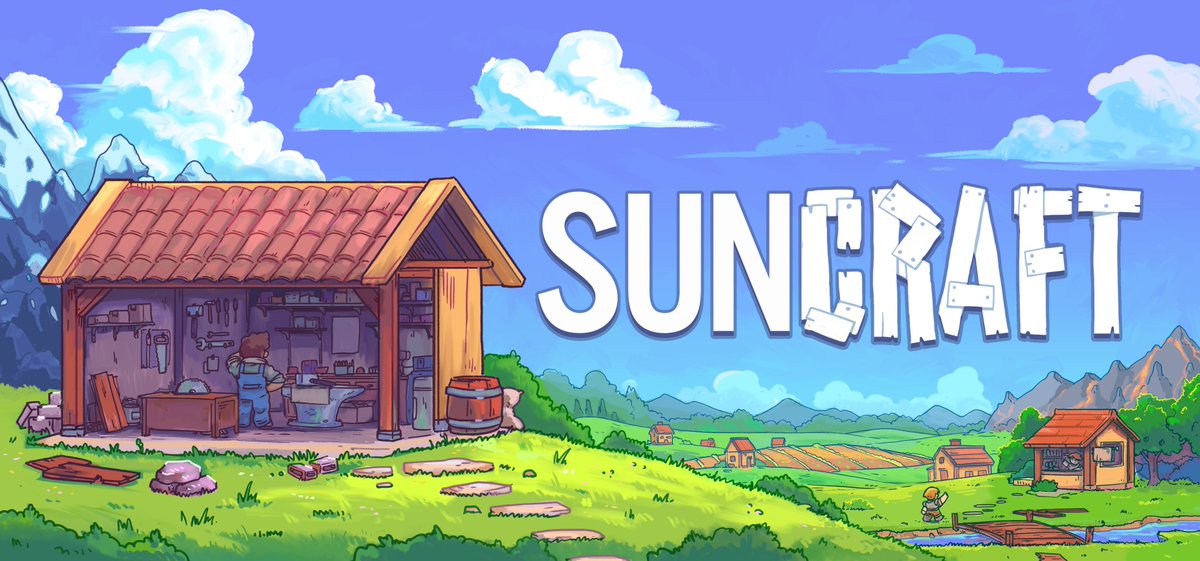 thee_girlie's tweet photo. PLAYTESTING Suncraft on Twitch today!
Available to wishlist on Steam now #suncraft https://t.co/Mjk2LAHpDt