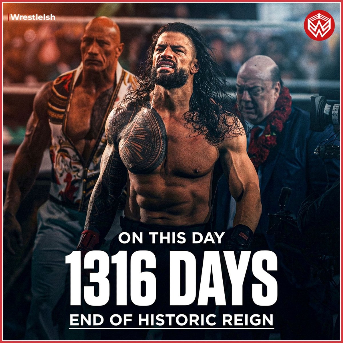 On this day in 2024, The greatest title run sadly ended