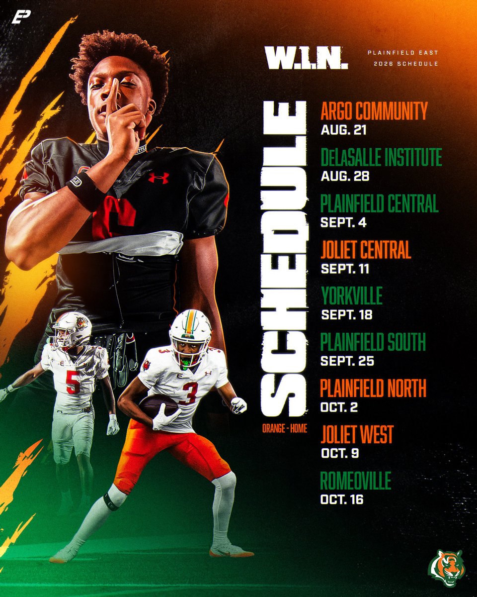 BengalFB08's tweet photo. 2026 Schedule set!

#WIN https://t.co/hUUChYO3QK