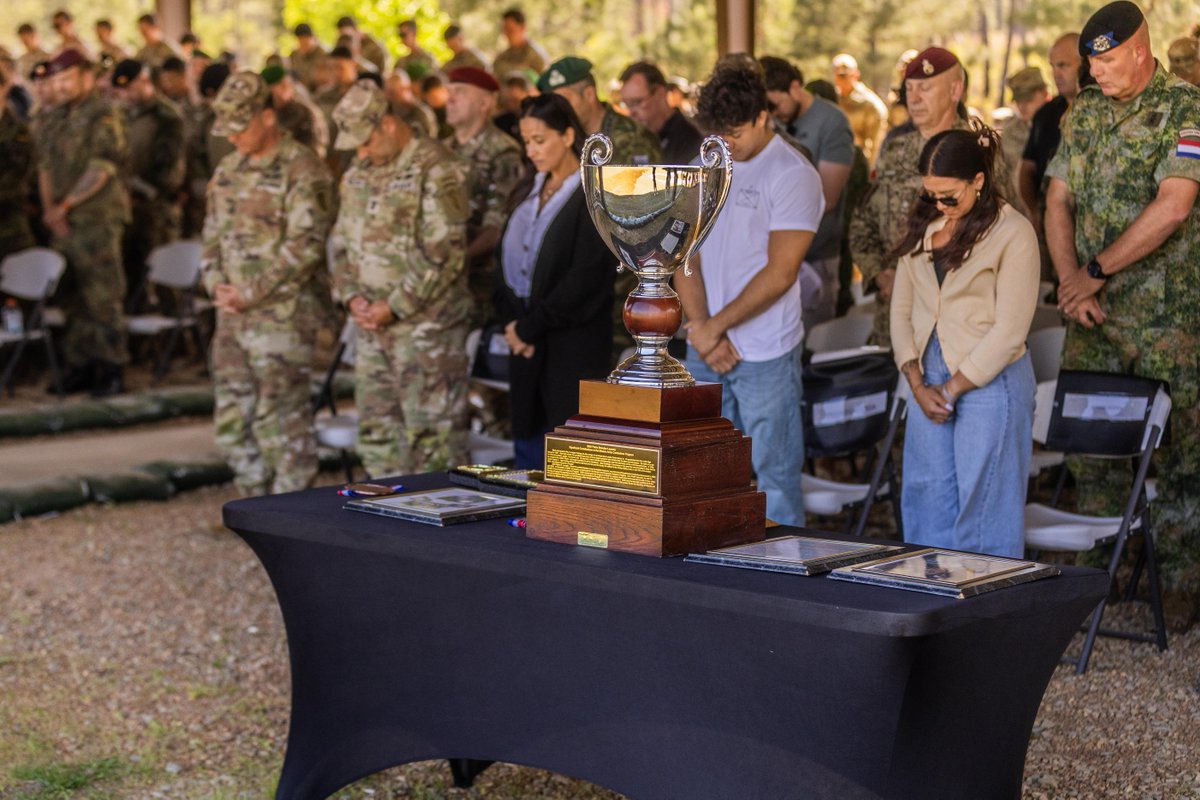 MCoEFortBenning's tweet image. The 2026 Lacerda Cup (honoring SSG Pedro Lacerda) and the International Sniper Competition kicked off today at #FortBenning. From the mats to the hides, the hunt for "Best" is on.

#InfantryWeek #LacerdaCup2026 #ISC2026