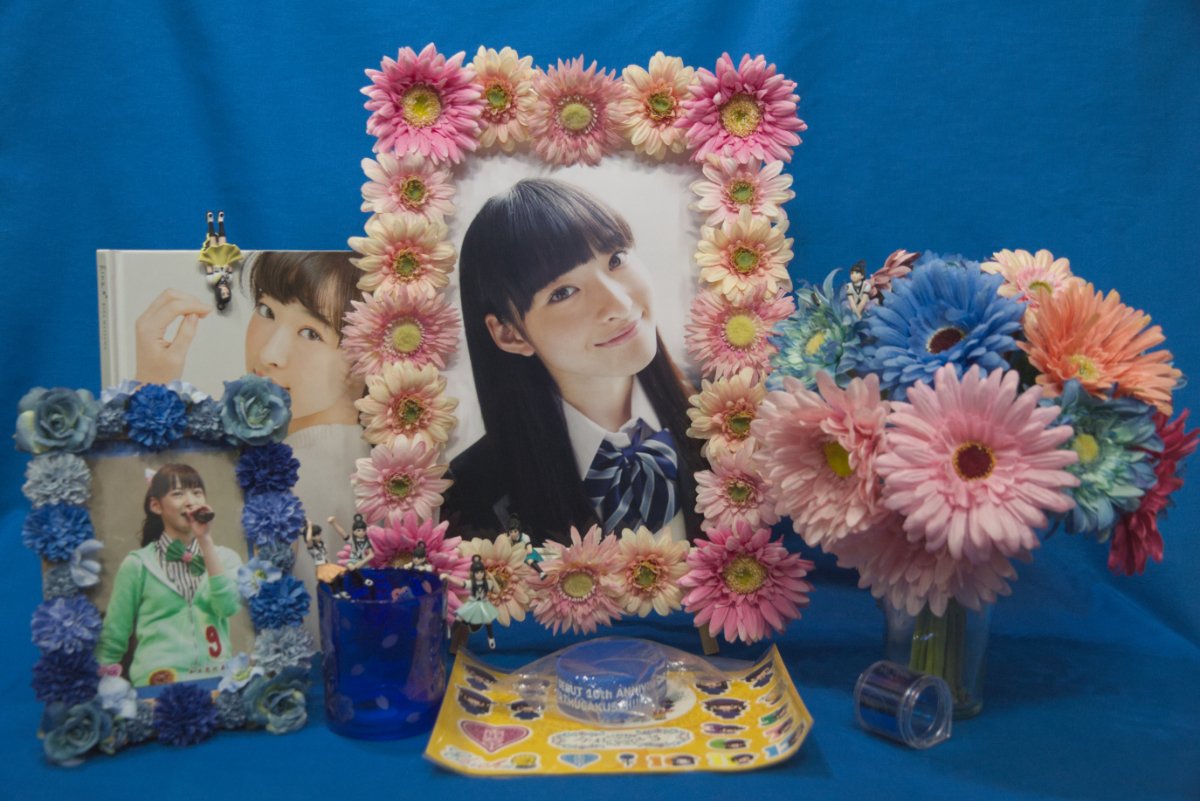 今日は松野さんの月命日。 写真の前で手を合わせて、｢できるかな