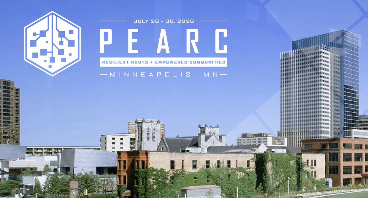 PEARC tweet media