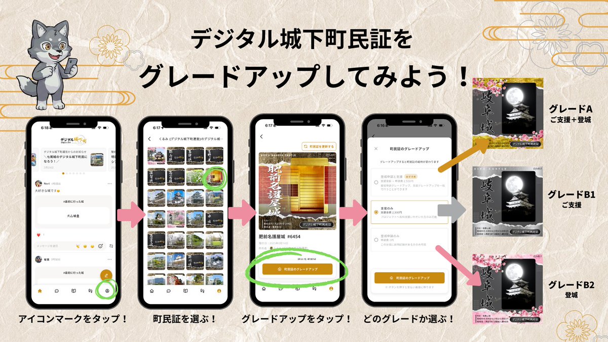 デジタル城下町プロジェクト tweet media