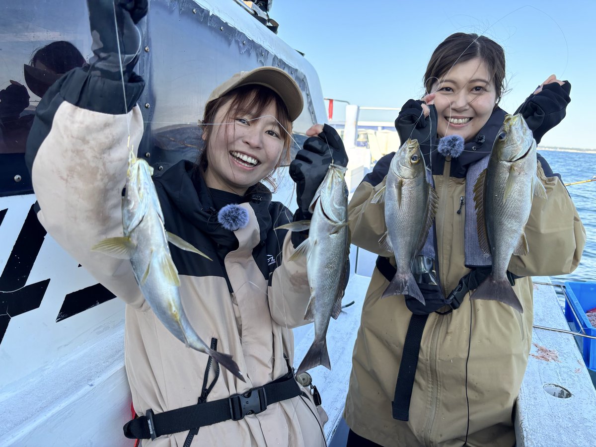 toco_FISHING's tweet photo. 2人仲良くWイサキGET！
#愛lovefish https://t.co/l4bYrsSNMc