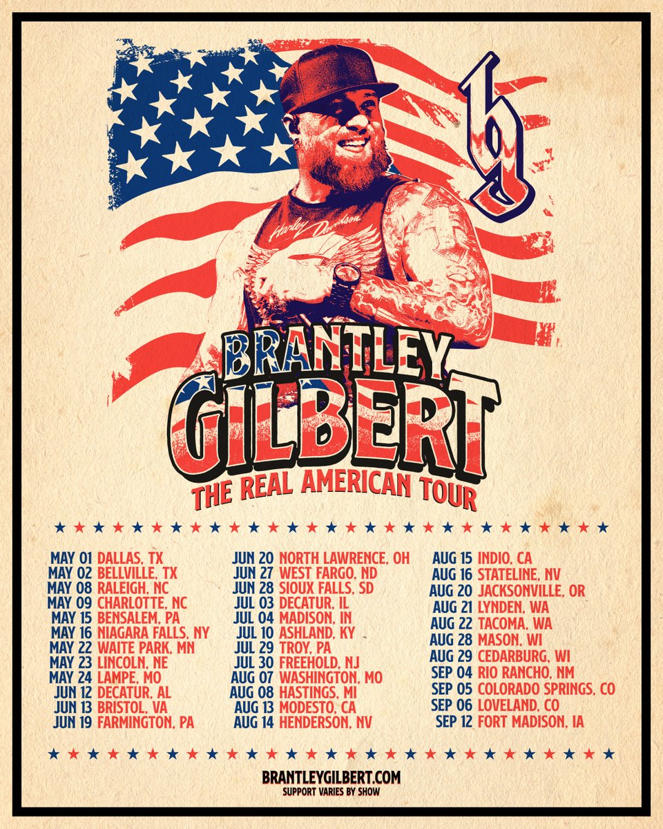 Brantley Gilbert tweet media