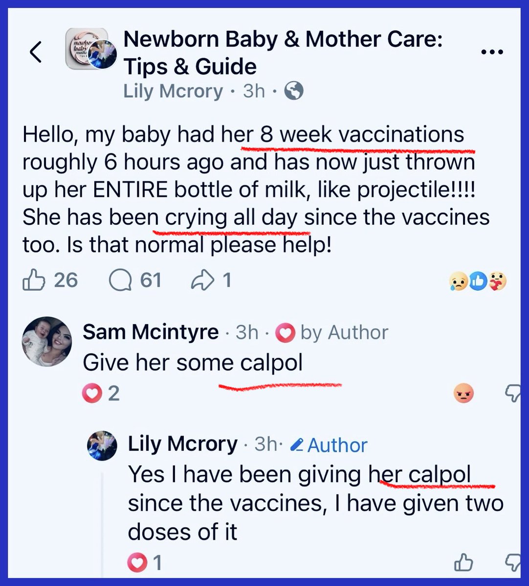 stopvaccinating's tweet image. “And you see, my child, that’s how I gave you your autism, and I wouldn’t trade that for anything! I prefer your lifelong autism over a week long rash, so I can care for you for the rest of my life! I love being an autism mom!”