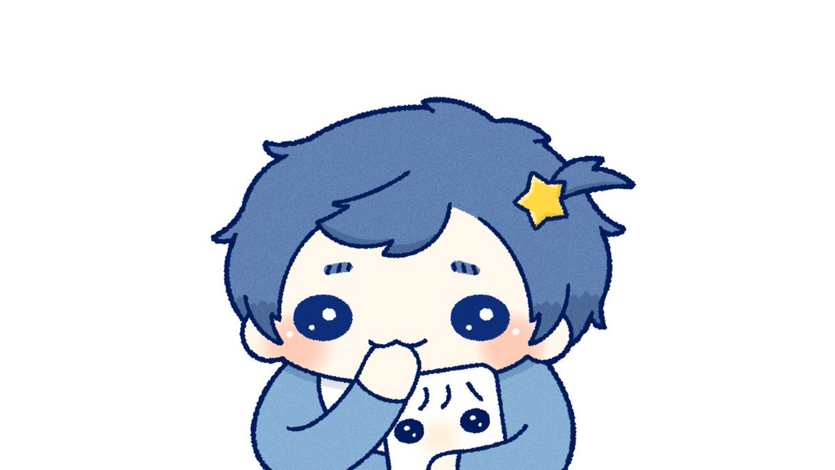 そらるちゃんまた拳食べてる！

#そらるの絵