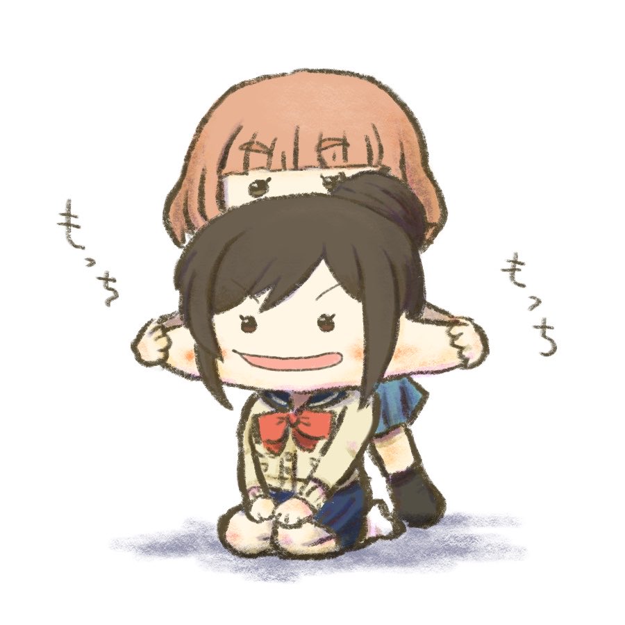 「え!?今日は桃井あずきかわいいかわいい大作戦してもいいのか!?」|タコトギのイラスト