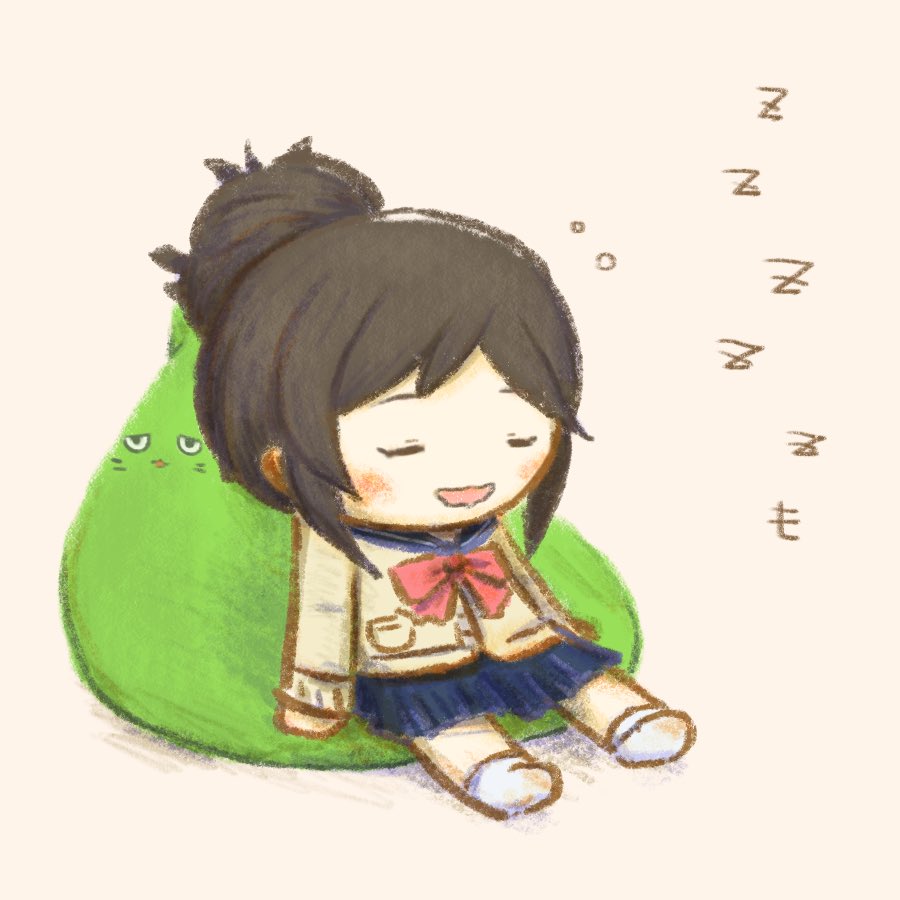 「え!?今日は桃井あずきかわいいかわいい大作戦してもいいのか!?」|タコトギのイラスト