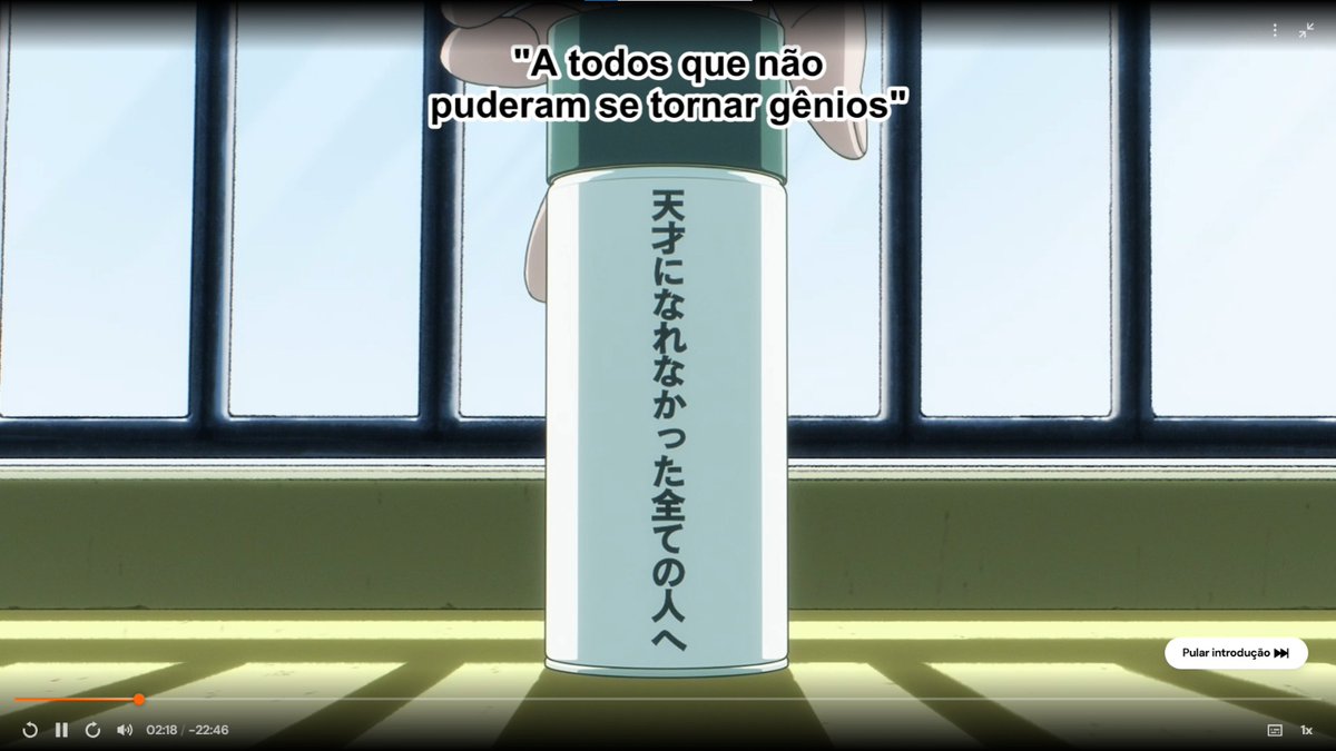 #erenthesouthpaw Cara este anime tem varias camadas , e é  bem impactante .
Animação mais rigida , mais a trilha sonora é boa!