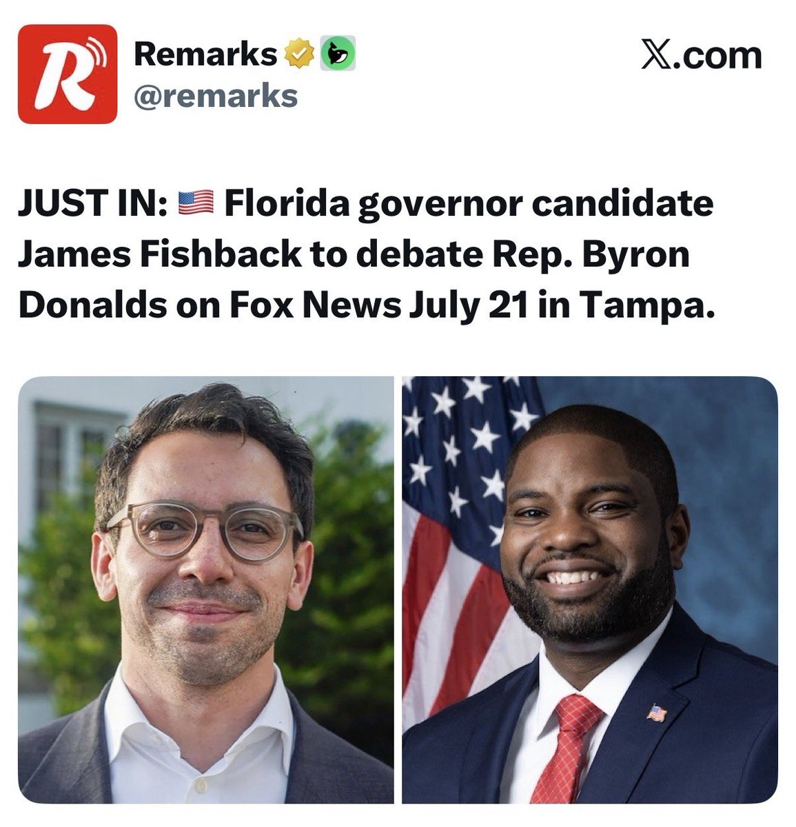 James Fishback tweet media