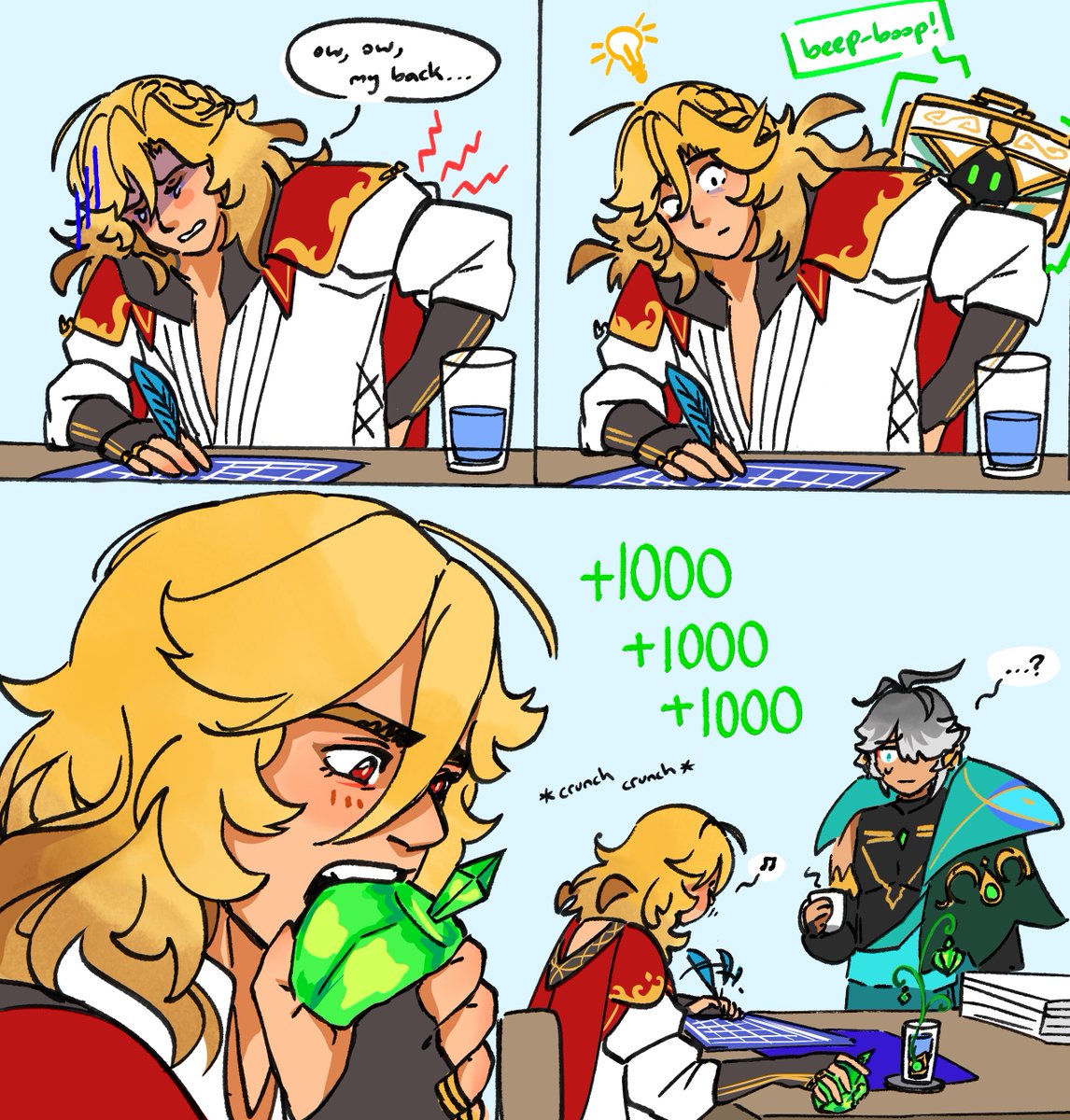 An apple a day…?  #kaveh