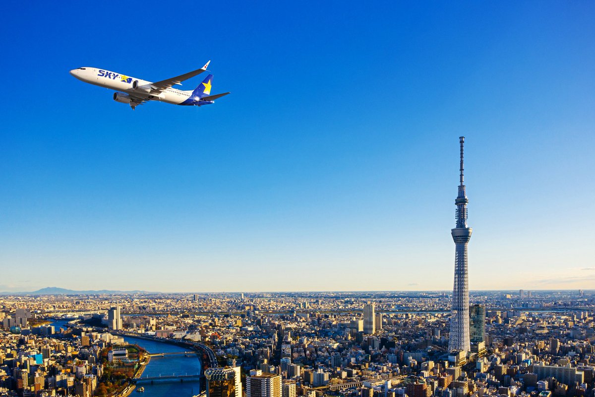 おはようございます☀️
すいすい水曜日のスカイマーク【公式】です💫
今日は8日なので...今年度導入予定の新機材B737-8のCG画像をどうぞ！
それでは今日も1日えいえいおー！
