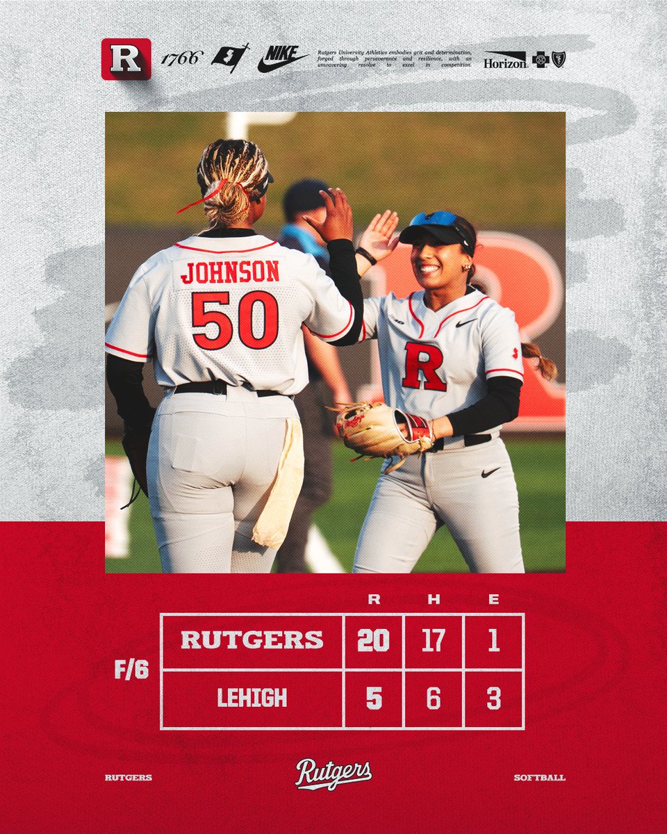 Rutgers Softball tweet media
