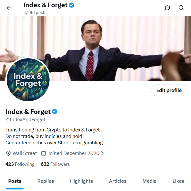 Index & Forget tweet media
