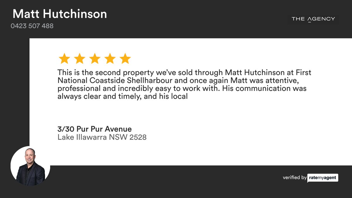 The Agency South Illawarra tweet media