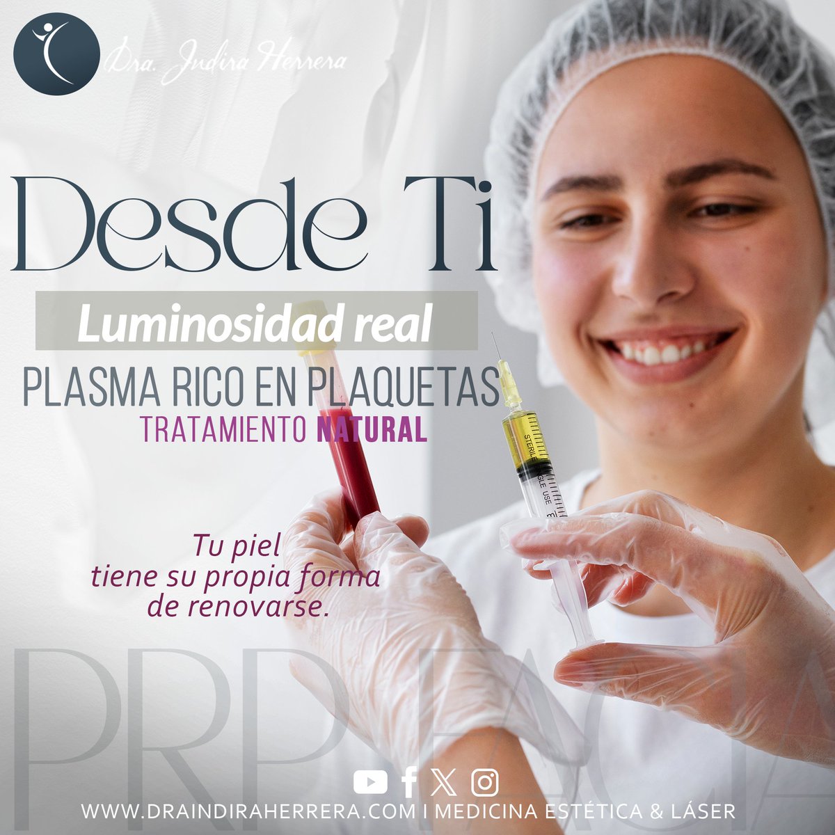 SentirteBienSpa's tweet photo. 𝗧𝘂 𝗽𝗶𝗲𝗹. 𝗧𝘂 𝗵𝗶𝘀𝘁𝗼𝗿𝗶𝗮. 𝗧𝘂 𝗹𝘂𝘇.

Tu piel ha pasado por cambios, emociones y etapas… y aun así, sigue siendo tuya.

El Plasma Rico en Plaquetas estimula la regeneración natural de tu piel, ayudándola a verse más firme, luminosa y saludable desde adentro. https://t.co/Ued2MkrH9D