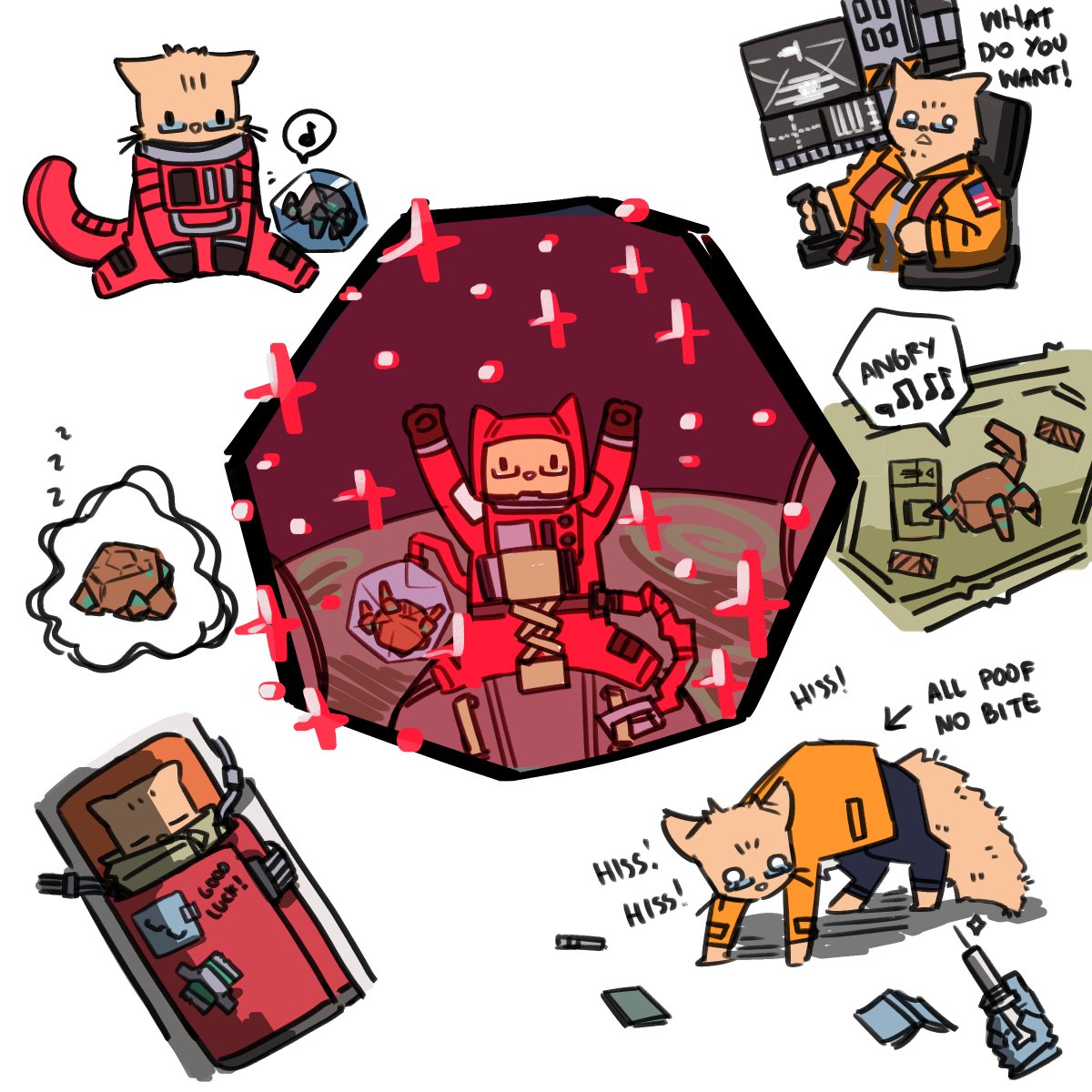 ScientificCryptid🐱❘ inLAB ❘ Selma Kattenhavn tweet media